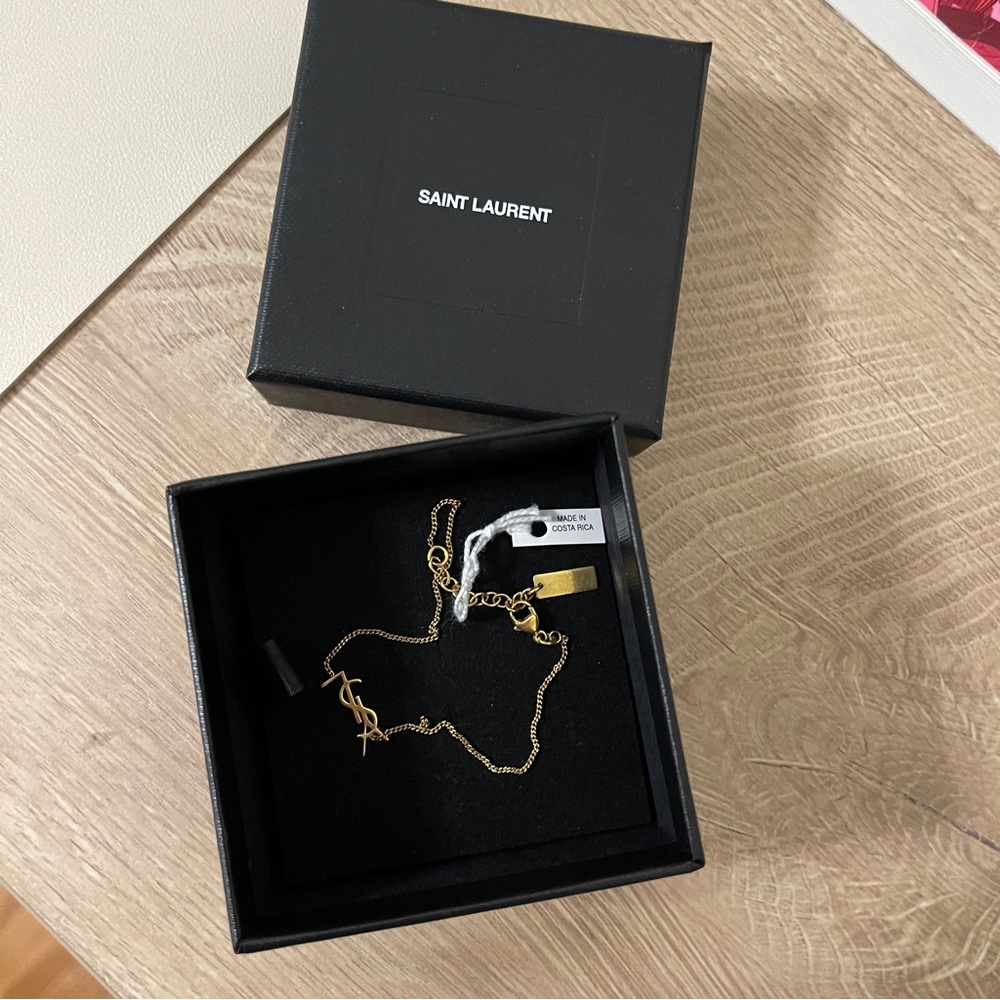 Saint Laurent
Opyum Charm Bracelet In Gold Brass